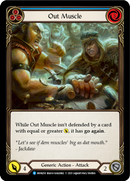 Out Muscle (Blue) [MON250-RF] (Monarch) 1st Edition Rainbow Foil