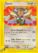 Tauros (133/165) [Expedition: E-Card Base Set]