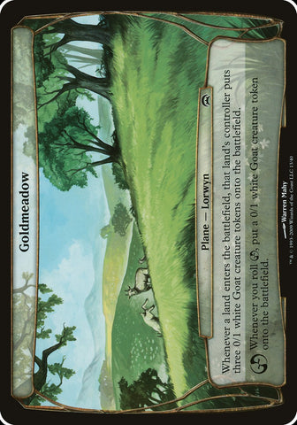 (Oversized Plane) Goldmeadow [Planechase]