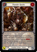 Thunder Quake (Yellow) [EVR025] (Everfest) 1st Edition Extended Art Rainbow Foil