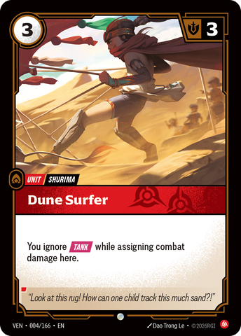 front of card Dune Surfer [Vendetta] 004/166