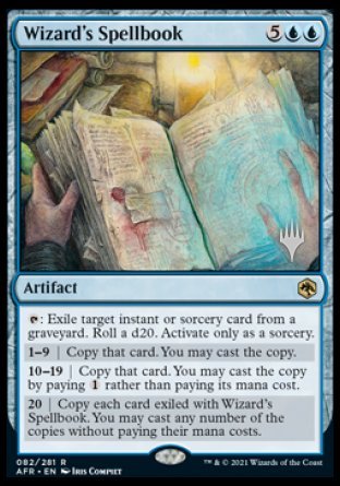 Wizard's Spellbook (Promo Pack) [Dungeons & Dragons: Adventures in the Forgotten Realms Promo Pack]