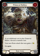 Primeval Bellow (Blue) [WTR037-C] (Welcome to Rathe) Alpha Print Rainbow Foil