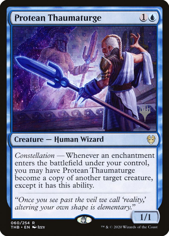 Protean Thaumaturge (Promo Pack) [Theros Beyond Death Promo Pack]