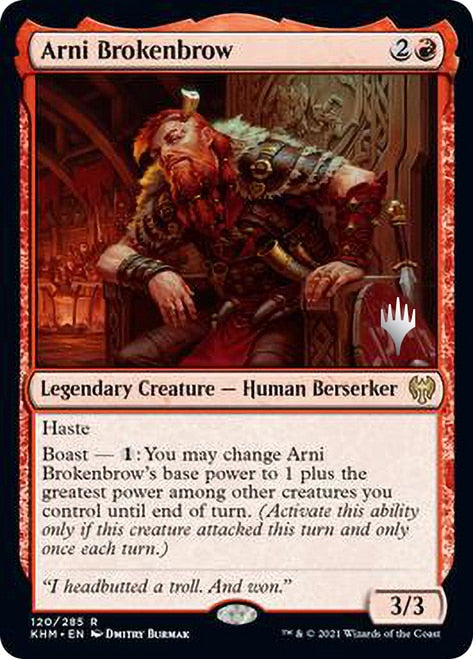 Arni Brokenbrow (Promo Pack) [Kaldheim Promo Pack]