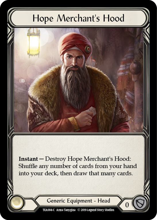 Hope Merchant's Hood [TEA004-C] (Dorinthea Hero Deck) 1st Edition Normal