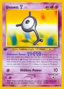 Unown (Y) (40/64) [Neo Revelation 1st Edition]