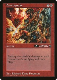 (Oversized) Earthquake [Oversize Cards]
