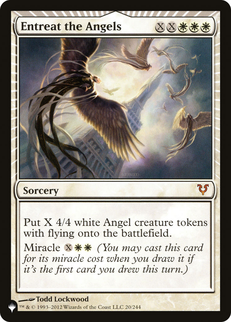 Entreat the Angels (List) [Secret Lair: Angels]