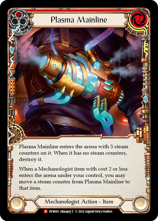 Plasma Mainline [DYN093] (Dynasty) Rainbow Foil