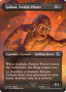 Gollum, Patient Plotter (Borderless Alternate Art) (Bundle Promo) [The Lord of the Rings: Tales of Middle-Earth Promos]
