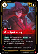 front of card Grim Apothecary [Unleashed] 021/219