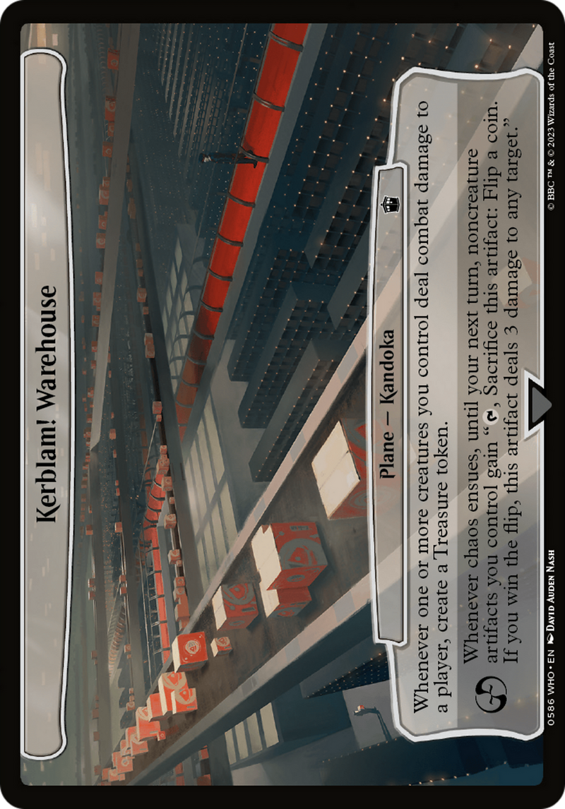 (Oversized Plane) Kerblam! Warehouse [Doctor Who Planes]