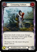Consuming Volition (Blue) [CRU150] (Crucible of War) 1st Edition Rainbow Foil