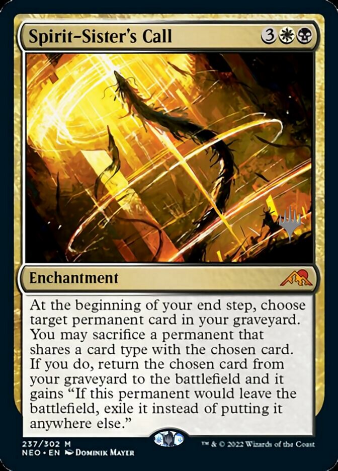 Spirit-Sister's Call (Promo Pack) [Kamigawa: Neon Dynasty Promo Pack]