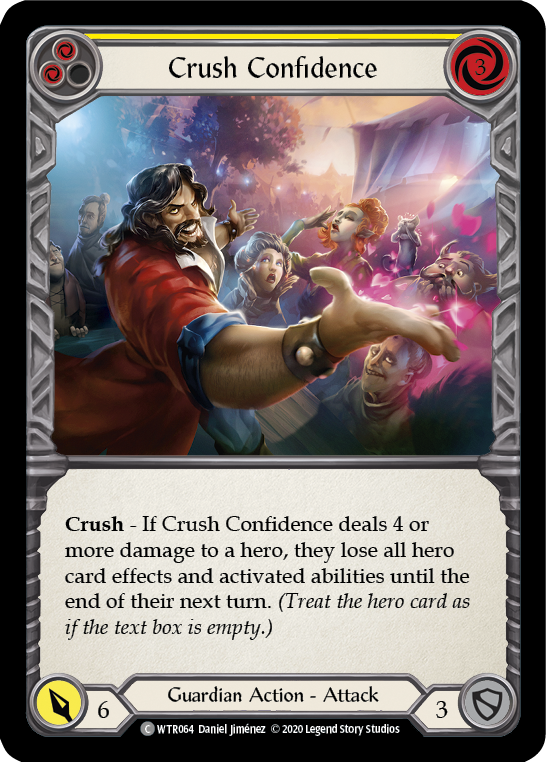 Crush Confidence (Yellow) [U-WTR064] (Welcome to Rathe Unlimited) Unlimited Normal