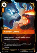 front of card Clash of Giants [Unleashed] 110/219
