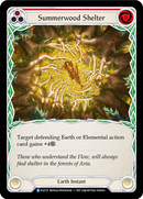 Summerwood Shelter (Red) [ELE125] (Tales of Aria) 1st Edition Normal