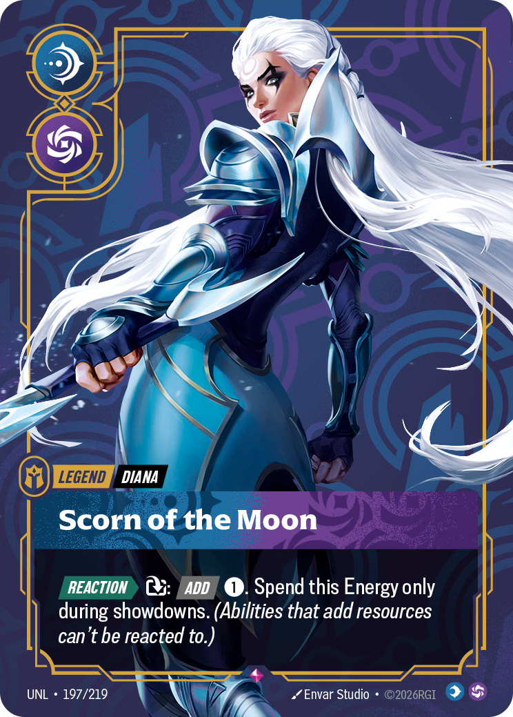 front of card Diana, Scorn of the Moon [Unleashed] 197/219