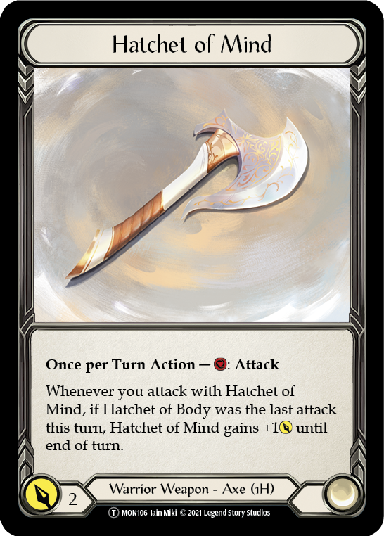 Spectral Shield //Hatchet of Mind [U-MON104 // U-MON106] (Monarch Unlimited) Unlimited Normal