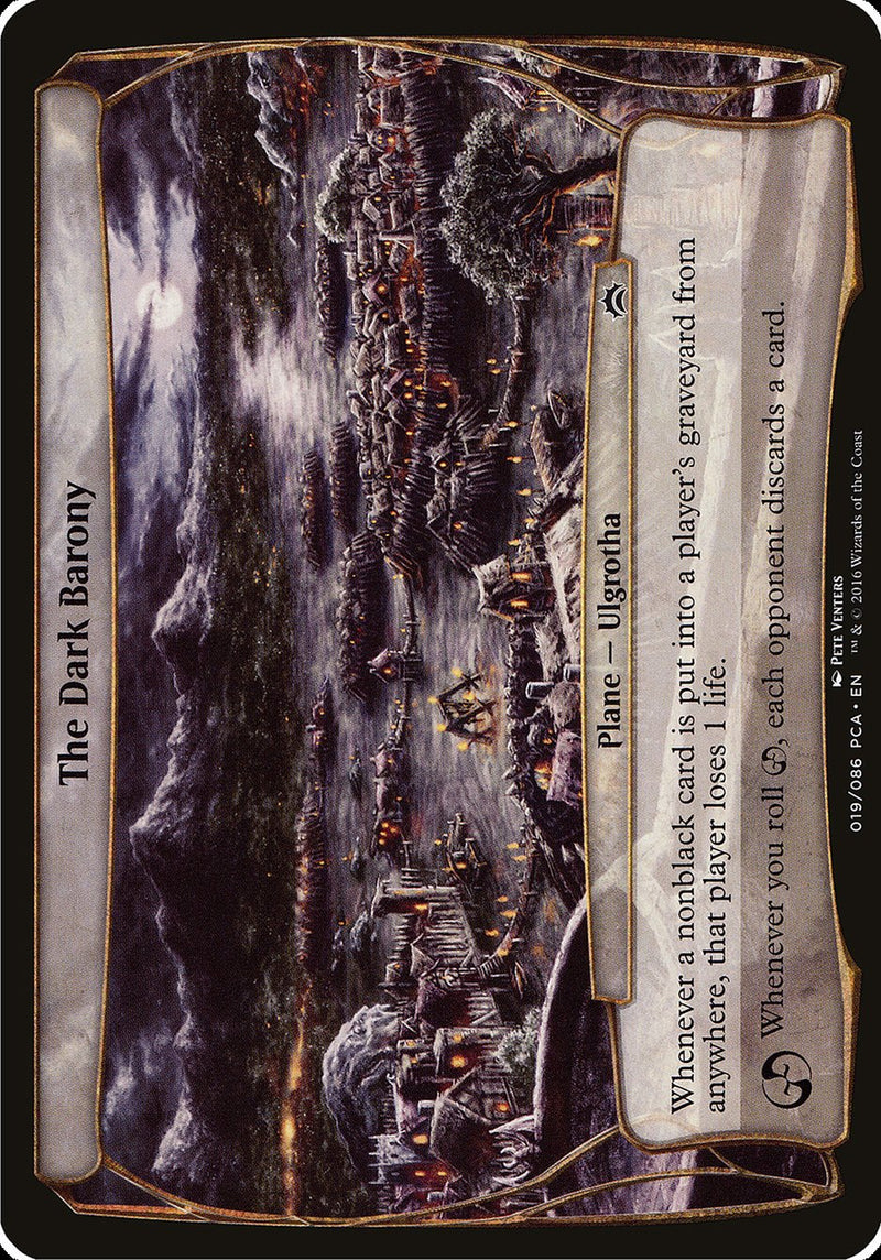 (Oversized Plane) The Dark Barony [Planechase Anthology Planes]