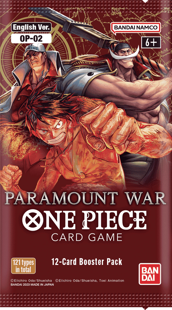 One Piece - Paramount War (OP-02) - Booster Pack