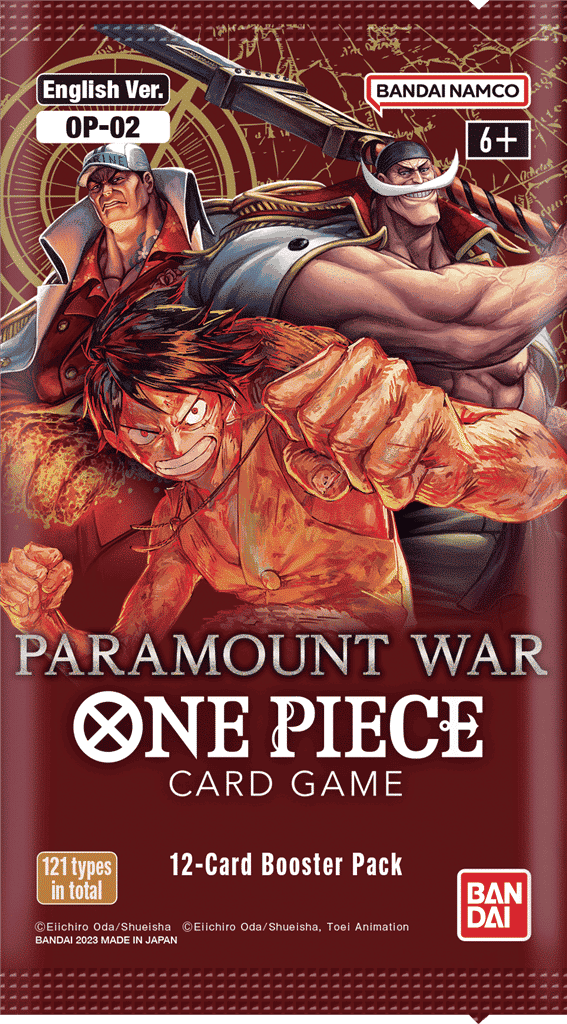 op02 english booster box One Piece - Paramount War (OP-02)