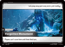 front of card Forgotten Monument [Spiritforged] 209/221