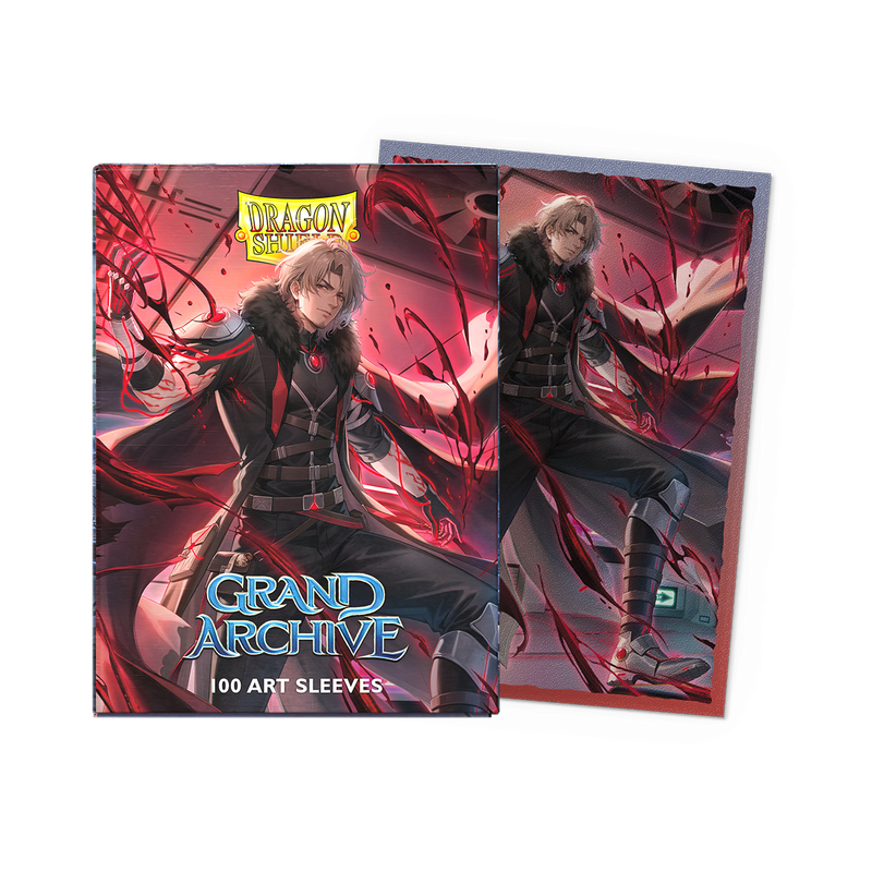 Dragon Shield: Standard 100ct Art Sleeves - Grand Archive (Dante, Hemomancer - Matte)