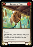 Talisman of Tithes [EVR192] (Everfest) 1st Edition Cold Foil