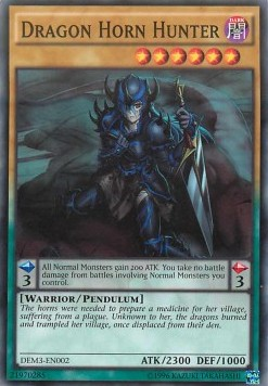 Dragon Horn Hunter [DEM3-EN002] (Promo) Common