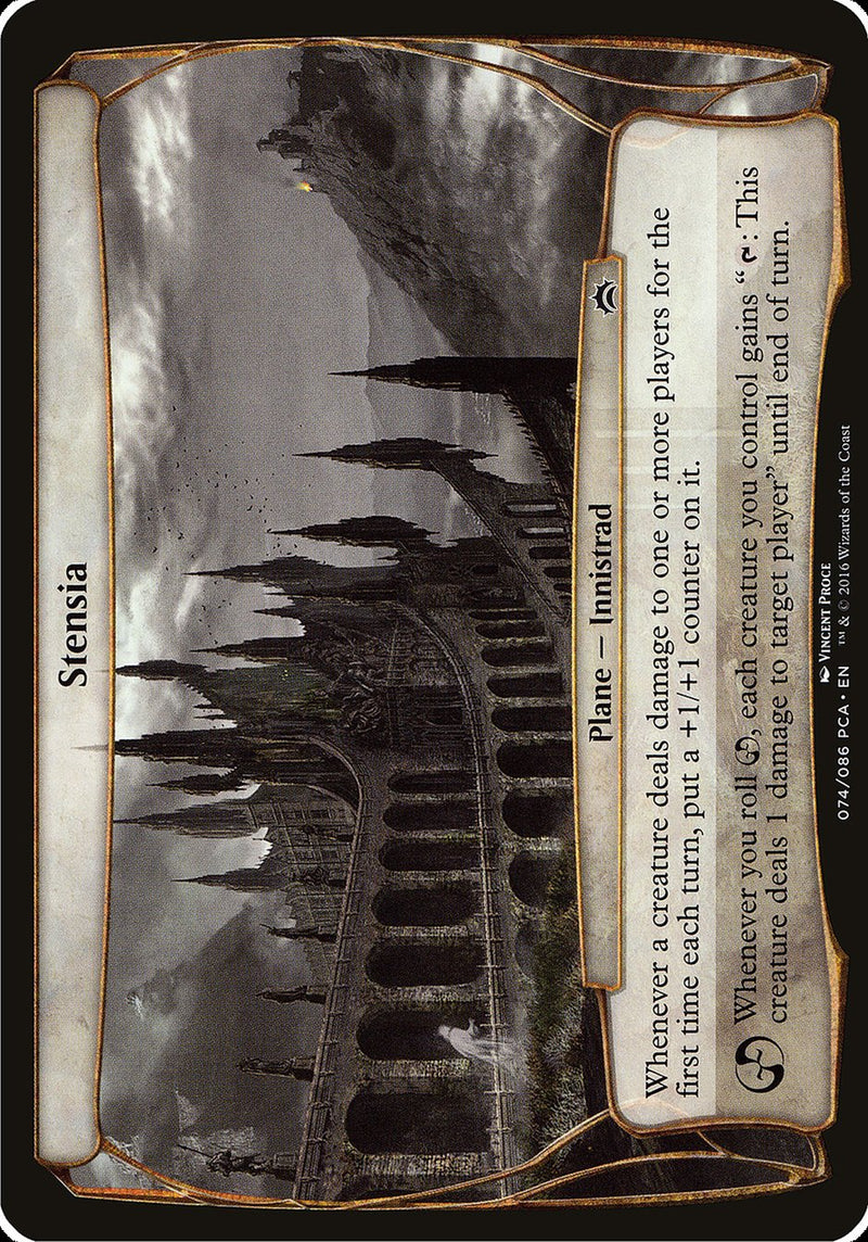(Oversized Plane) Stensia [Planechase Anthology Planes]