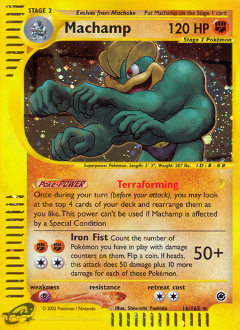 Machamp (16/165) [Expedition: E-Card Base Set]