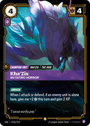 front of card Kha'Zix, Mutating Horror (Alternate Art) [Unleashed] 143a/219