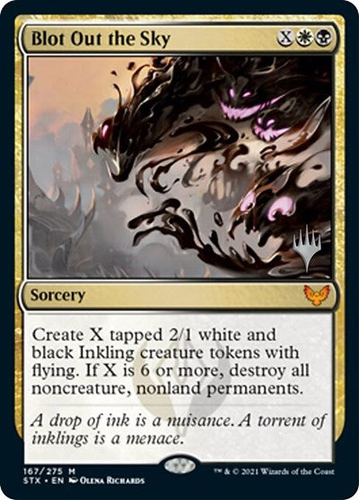 Blot Out the Sky (Promo Pack) [Strixhaven: School of Mages Promo Pack]