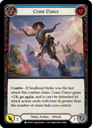 Crane Dance (Blue) [CRU059] (Crucible of War) 1st Edition Rainbow Foil