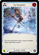 Icy Encounter (Blue) [U-ELE159] (Tales of Aria Unlimited) Unlimited Normal