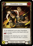 Demolition Crew (Yellow) [WTR180-C] (Welcome to Rathe) Alpha Print Rainbow Foil