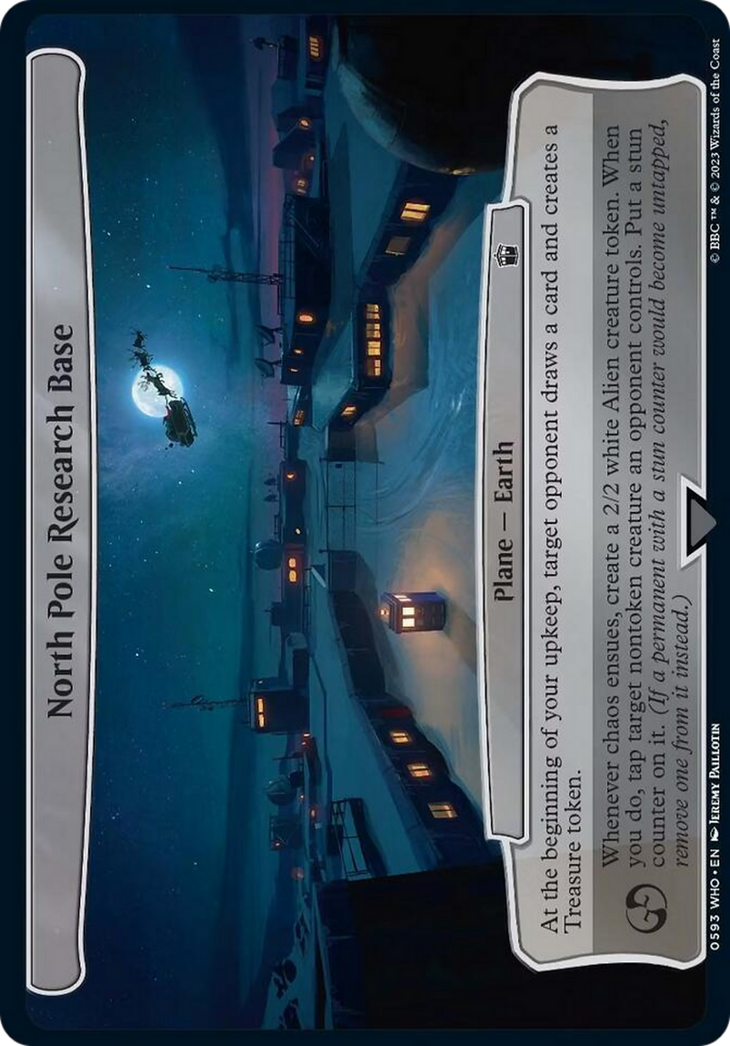 (Oversized Plane) North Pole Research Base [Doctor Who Planes]