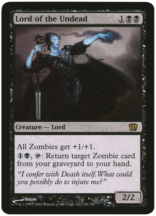 (Oversized) Lord of the Undead [Eighth Edition Box Topper]