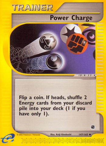 Power Charge (147/165) [Expedition: E-Card Base Set]