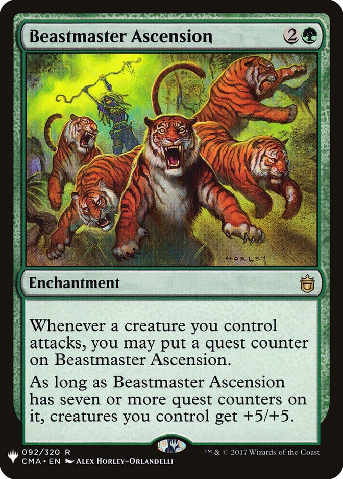 Beastmaster Ascension (CMA) [Mystery Booster]