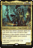 (Oversized) Kadena, Slinking Sorcerer [Commander 2019 Oversized]