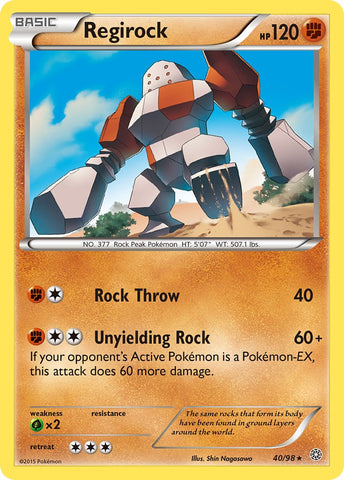 Regirock (40/98) (XY: Ancient Origins) [Theme Deck Exclusive]