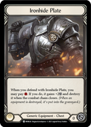 Ironhide Plate [MON242] (Monarch) 1st Edition Normal