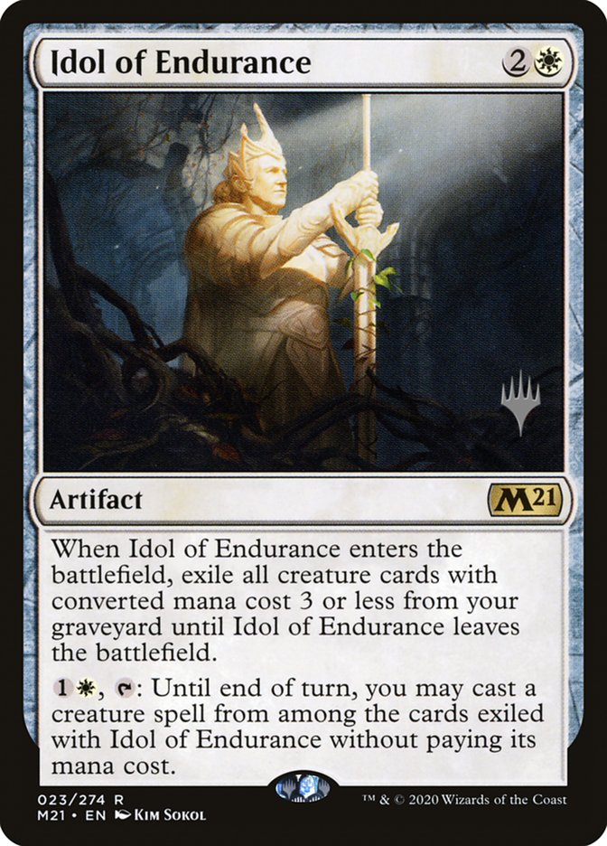 Idol of Endurance (Promo Pack) [Core Set 2021 Promo Pack]