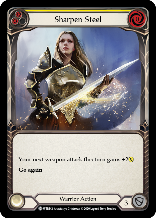 Sharpen Steel (Yellow) [U-WTR142] (Welcome to Rathe Unlimited) Unlimited Normal