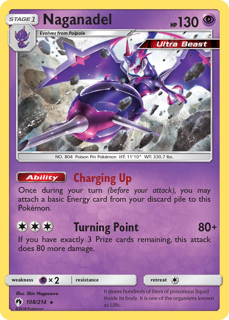 Naganadel(108/214) (Sun & Moon: Lost Thunder) [Theme Deck Exclusive]