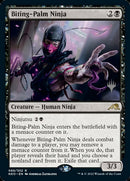 Biting-Palm Ninja (Promo Pack) [Kamigawa: Neon Dynasty Promo Pack]