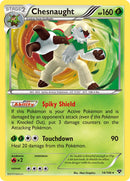 Chesnaught (14/146) (Cosmos Holo) (Blister Exclusive) (XY: Base Set) [Theme Deck Exclusive]